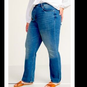 Old Navy High-Waisted Kicker Boot-Cut Jeans